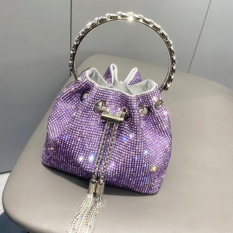 Portemonnees en handtassen voor vrouwen Luxe designer bucket clutch avondtas bankettas kristal strass schoudertassen_voghion.com