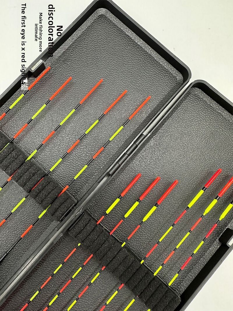 Glow + 6 Full (Bite Indicator Color Changing) Complete Set Of Floats For Day And Night Use, Eye-catching Combination_voghion.com