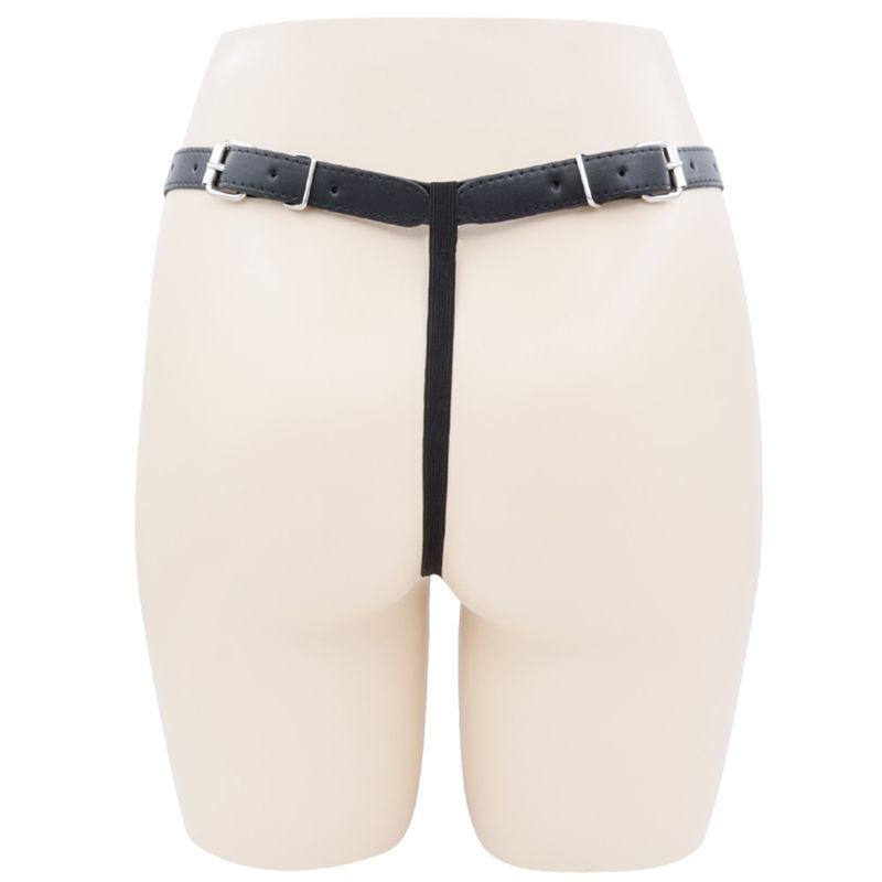 Cintura di castità maschile con cintura, pantaloni, fascia addominale, schiavo maschio, giocattolo per l'allenamento della parte inferiore del corpo, prodotti sessuali_voghion.com
