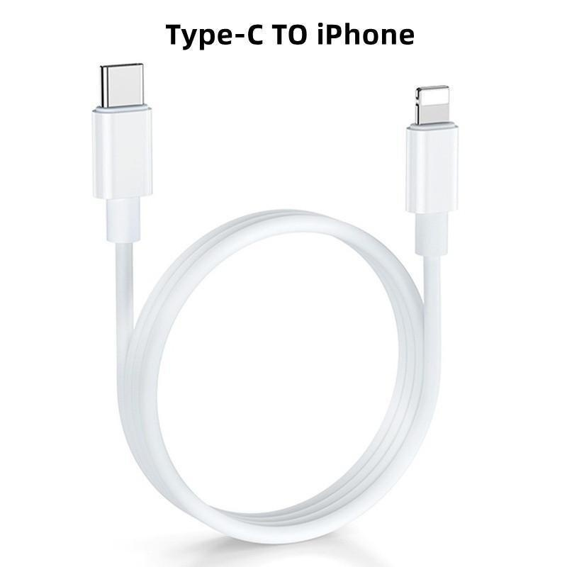 66 W PD IOS kaabliga iPhone'i laadija ja C-tüüpi kiirlaadimine Huawei Samsung Xiaomi mobiiltelefoni jaoks_voghion.com
