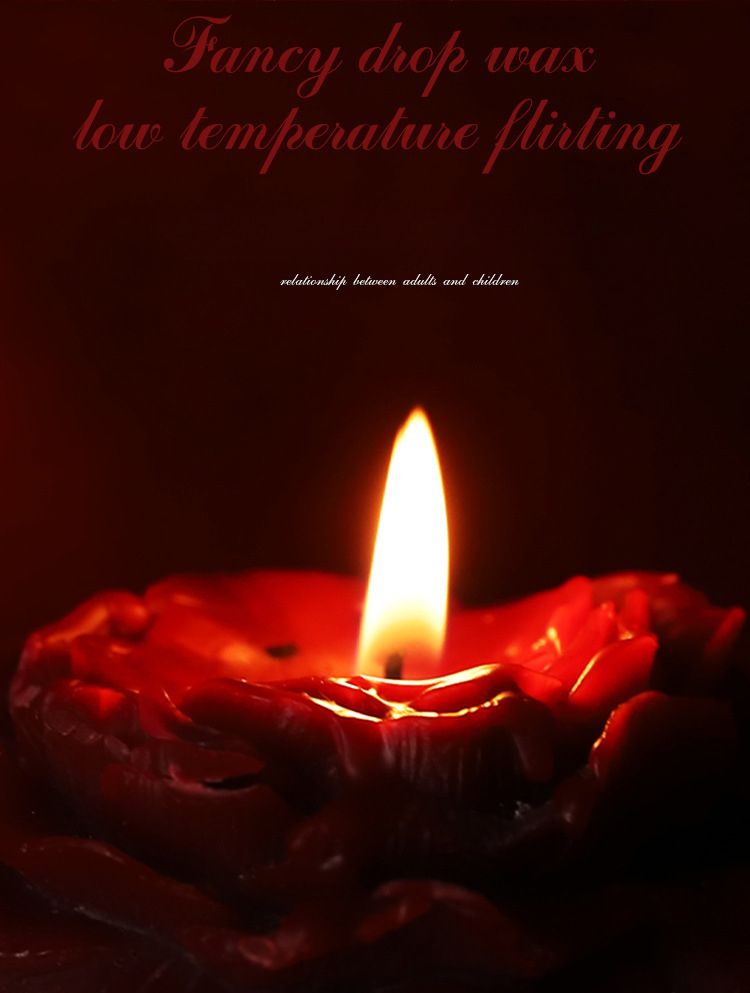 Alternatieve voorspel flirt rekwisieten leuke lage temperatuur kaars roos aromatherapie_voghion.com