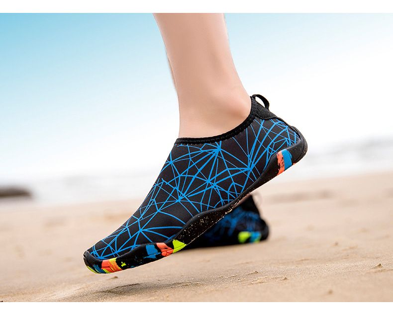 Outdoor-Strandschuhe für Männer und Frauen, zum Schnorcheln und fürs Wasser, weiche Sohle, schnelltrocknende Schwimmschuhe, rutschfest, schnittfest,_voghion.com