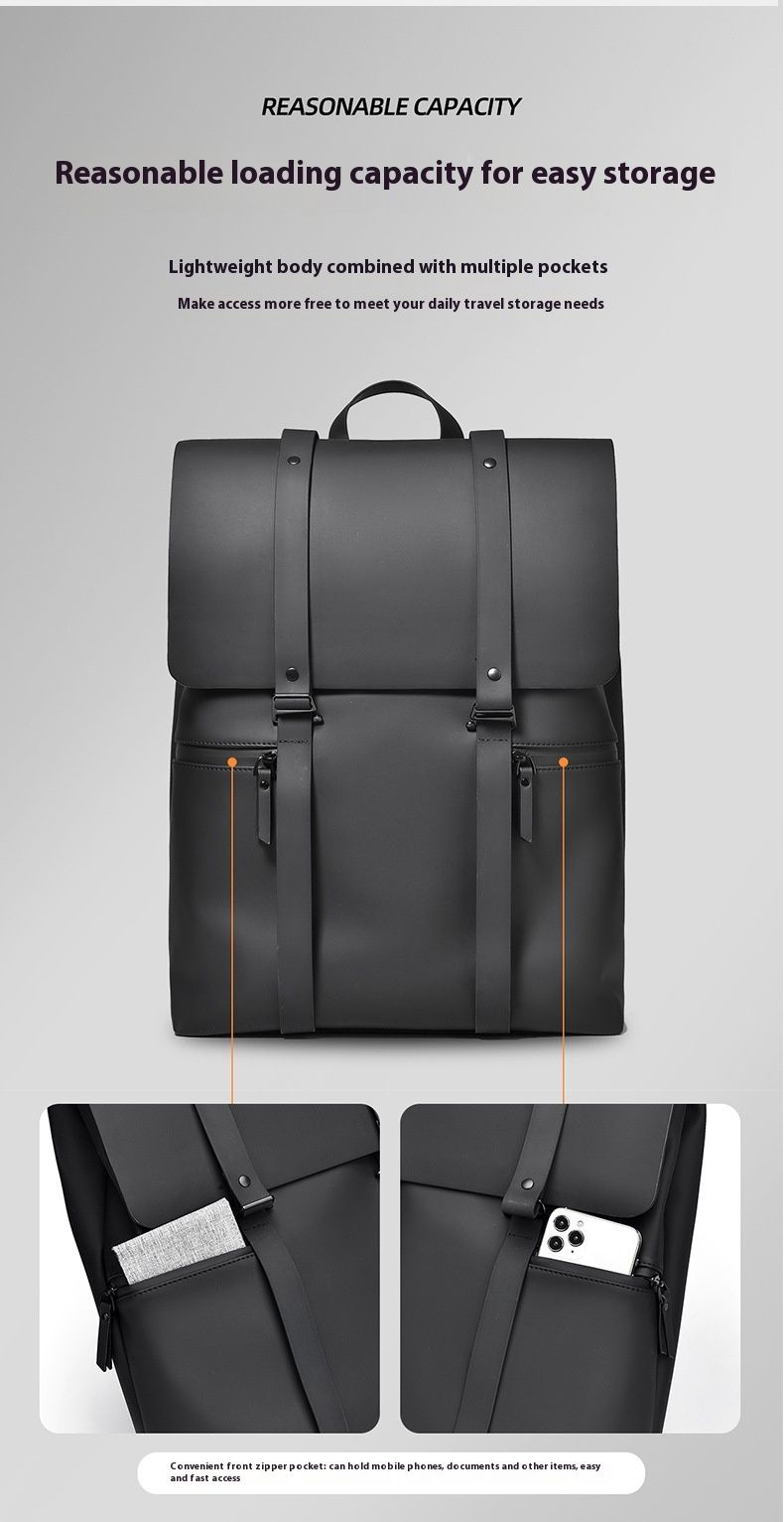 Backpack Men's Travel Work Commuting Computer Bag Fashionable Diamond Grid Backpack Student Waterproof And Scratch Resistant Backpack_voghion.com
