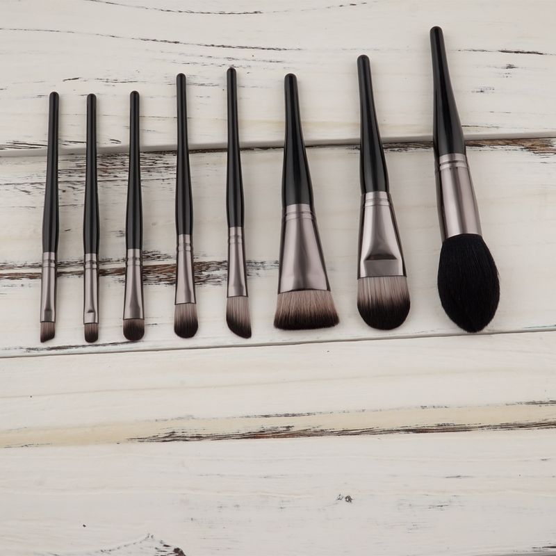 8 pezzi pennelli per trucco set di strumenti di bellezza pennello per fondotinta trucco bellezza GUJHUI fabbrica di origine_voghion.com