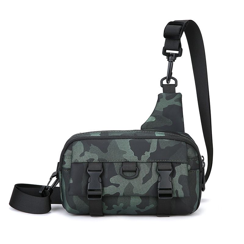 Zaino da uomo di nicchia, borsa a tracolla per fotocamera, alla moda, casual, unisex, con tracolla singola, 2024_voghion.com