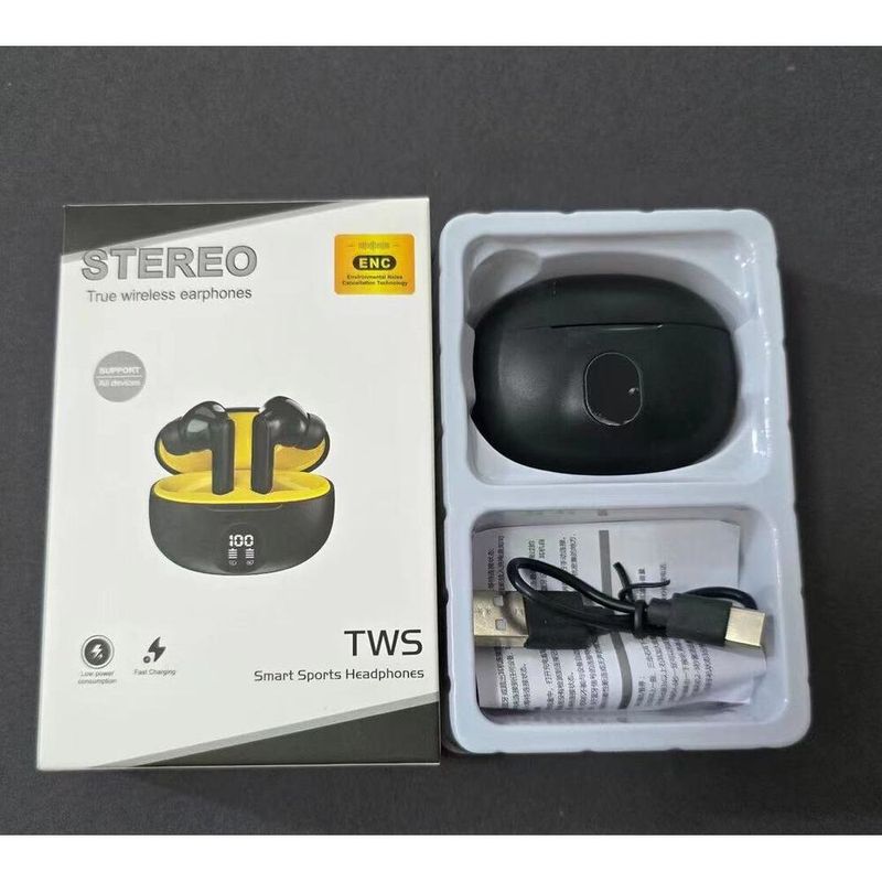 Hot Selling 895B Bluetooth With Digital Display Dual Color S510 Ultra High Sound Quality Sports In-Ear Earphones_voghion.com