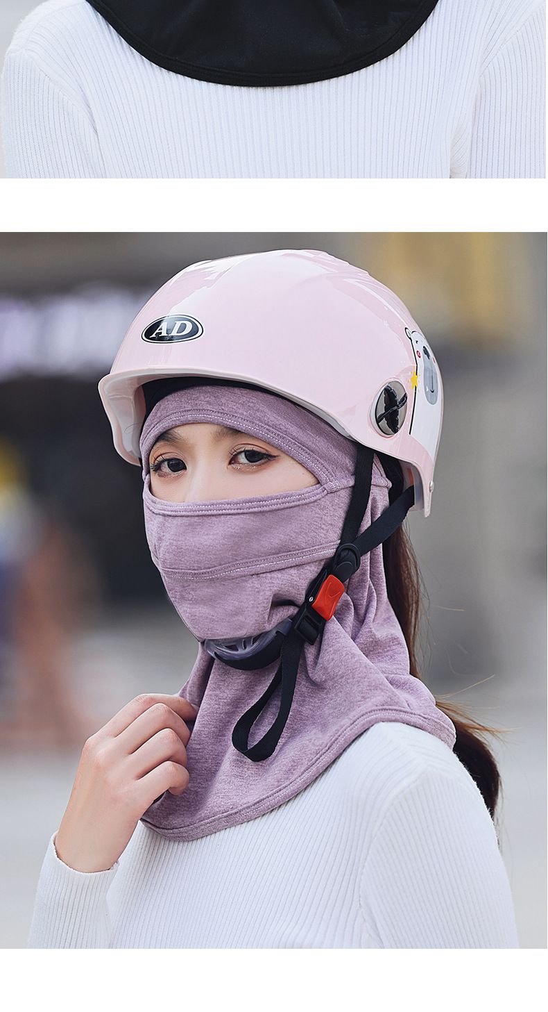 Winter Balaclava Face Mask Beanie Scarf Combo - Fleece Lined Windproof Ear Protection For Cycling, Motorcycle, Skiing & Outdoor Activities_voghion.com