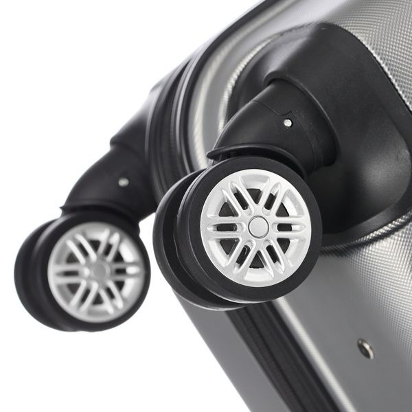 3-in-1 Multifunctional Large Capacity Traveling Storage Suitcase Silver Gray_voghion.com