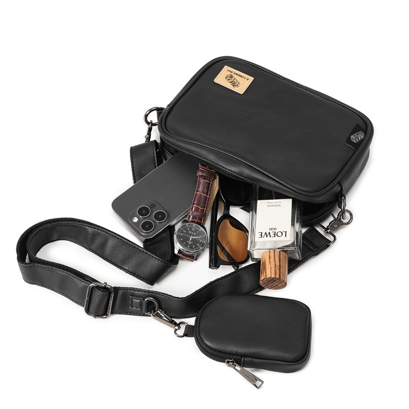 Messenger Bag New Arrival Mode Personlig handväska för män Casual All-match Street Square Bag_voghion.com