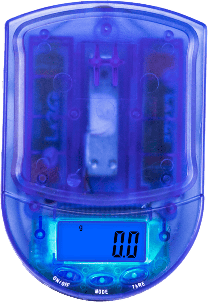 BCM650g Digital Pocket Scale In Clear Blue_voghion.com