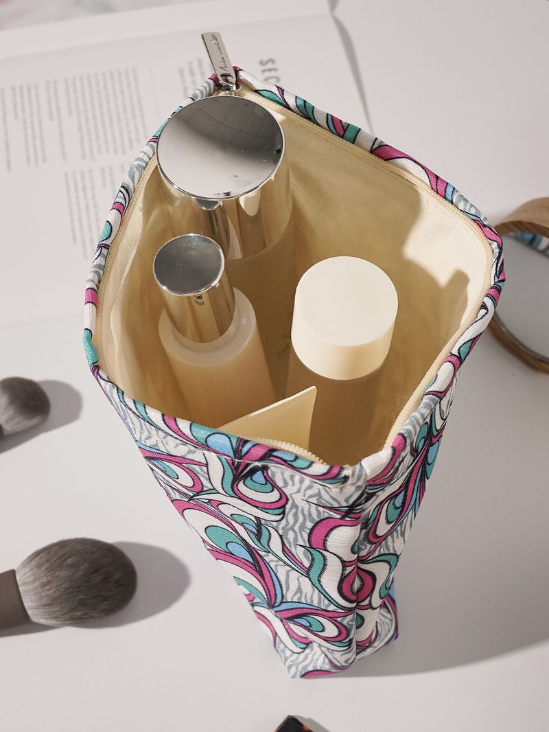 TK Xiyin Cross Border Spezialversorgung Graffiti Geometrisches Hochwertiges Stickmuster Hochwertige tragbare Aufbewahrungskosmetiktasche Fabrik_voghion.com