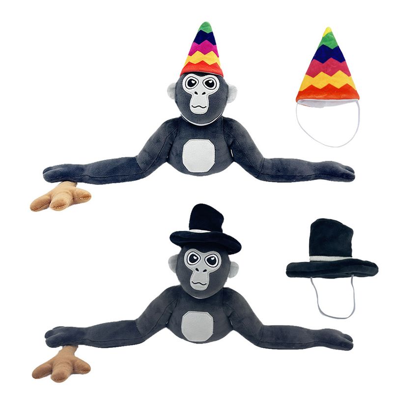 20 cm Gorilla Tag Monke Kosedyr Søt Myk Kosedyr Tegneserie Anime Hjemmedekorasjon Dukker Kawaii Pute Bursdagsgave Til Barneleke_voghion.com