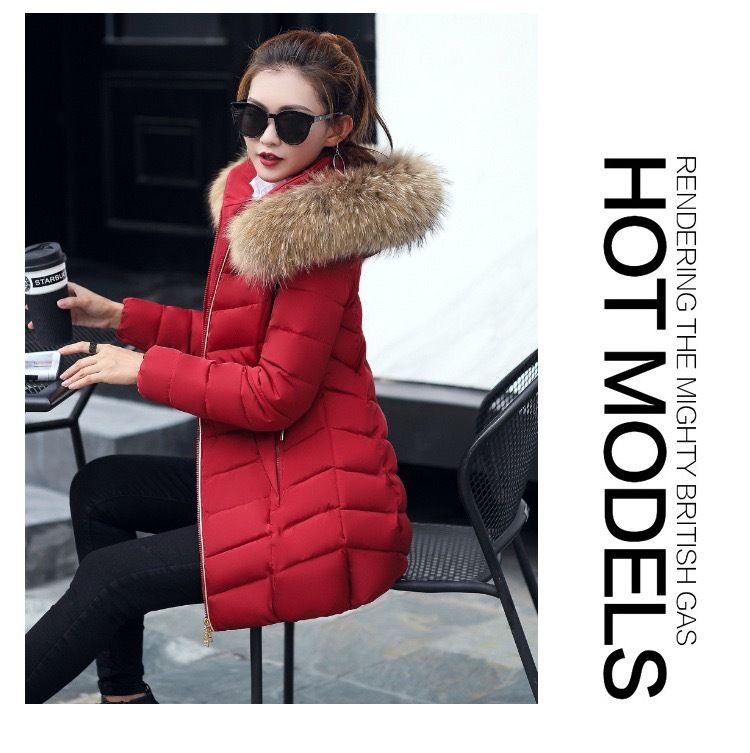 Winter Damen Kapuzenparka mit abnehmbarem Kunstpelzbesatz – Slim Fit Langmantel (M-3XL) – Elegant & Warm_voghion.com