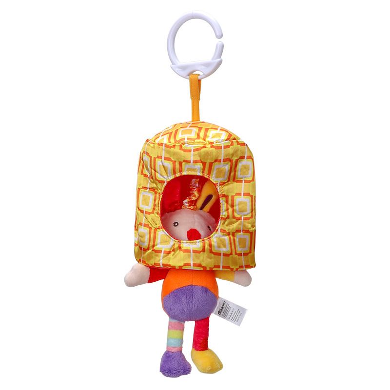 Lindo animal de dibujos animados Peek-a-boo Pull Shock Colgante Muñeca Bebé Juguete de Peluche Coche Muñeca Colgante Cama Colgante_voghion.com