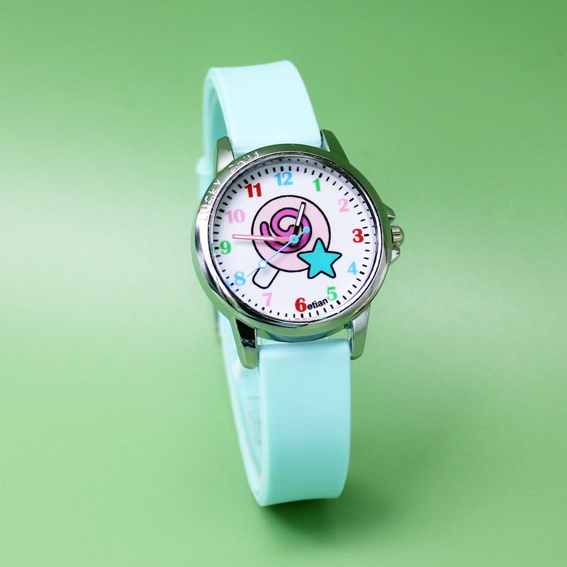 Cartoon children's cute beaded watch cartoon lollipop ice cream cartoon suit_voghion.com