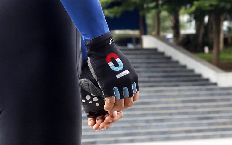 Gants de cyclisme respirants pour hommes et femmes, édition spéciale, pour le contre-la-montre, le cyclisme, le cyclisme d'équipe, les demi-doigts_voghion.com