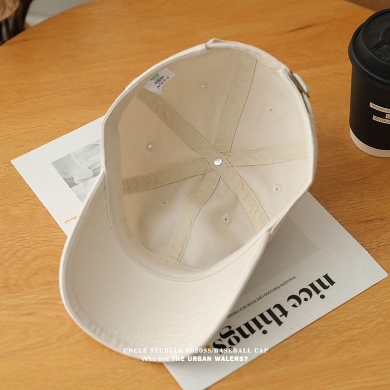 Gorra de béisbol de nuevo estilo, buena versión, de algodón puro, suave, para el sol, estilo coreano, versátil, pequeña, para hombre._voghion.com