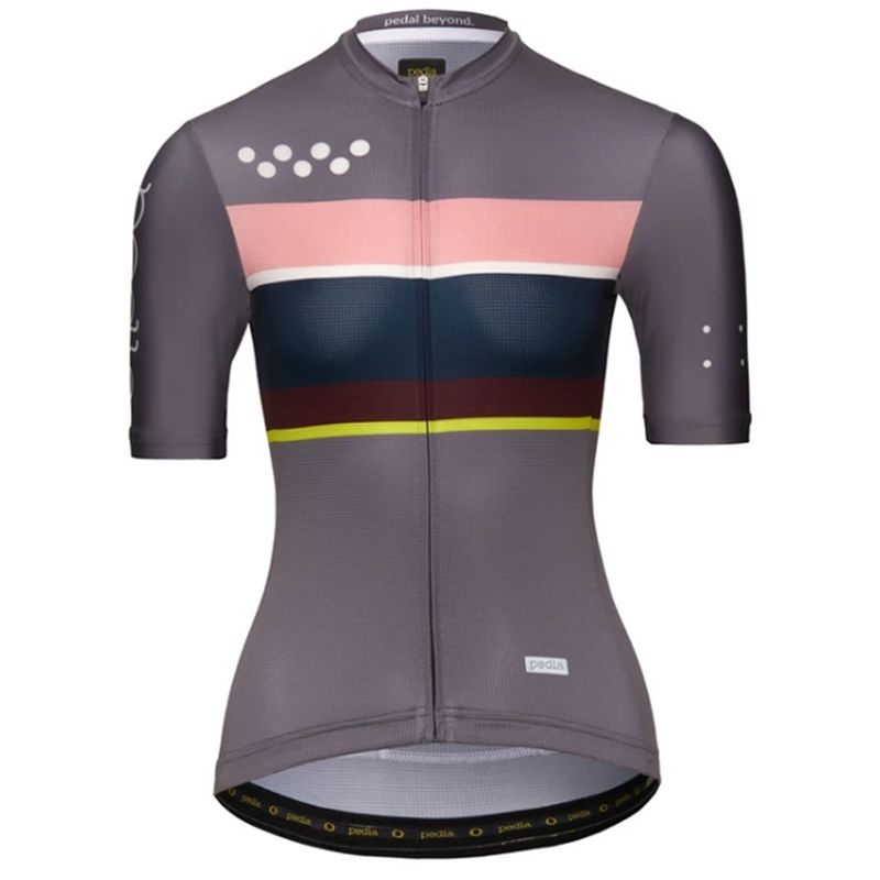 Maillot de cyclisme respirant à manches courtes pour femme, vêtements de VTT, Team Pedla, offre spéciale_voghion.com