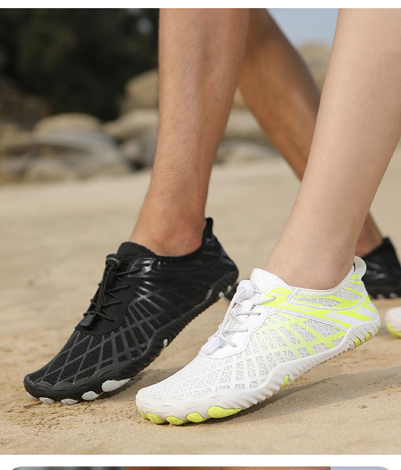 Scarpe da acqua unisex ad asciugatura rapida - Calzini antiscivolo per spiaggia, escursionismo e yoga (disponibili in 12 colori e 14 taglie)_voghion.com
