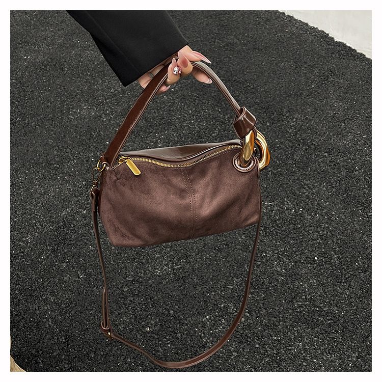 Cross-Border Vintage Wildleder-Handkissen mit Leopardenmuster für Damen, Herbst/Winter 2025, modisch, lässig, einzeln_voghion.com