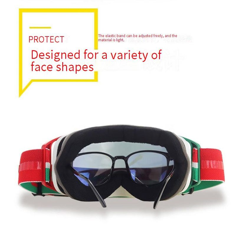Nieuwe Harley rijden Cross-country bril Helmbril Ski zand motormasker_voghion.com