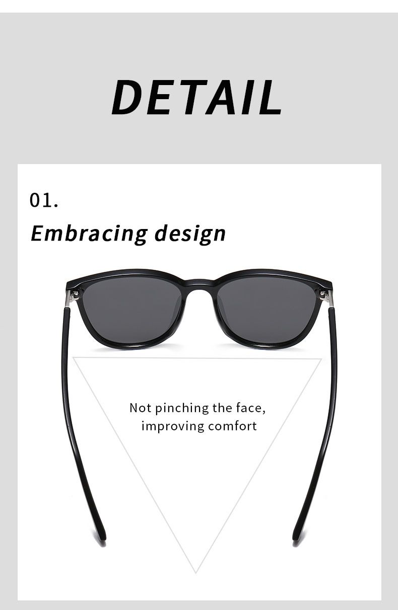 New Women's Large Frame Polarized Colorful Fashion Driving Sunglasses_voghion.com