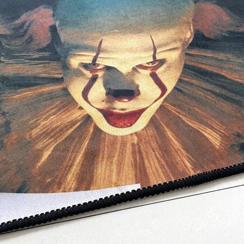 3D-Kanalisations-Gullydeckel, Horror-Heimteppich, Clownfalle, visueller Teppich, Wohnzimmer-Bodenmatte, 40 x 60 cm, Halloween-Dekoration für Zuhause_voghion.com