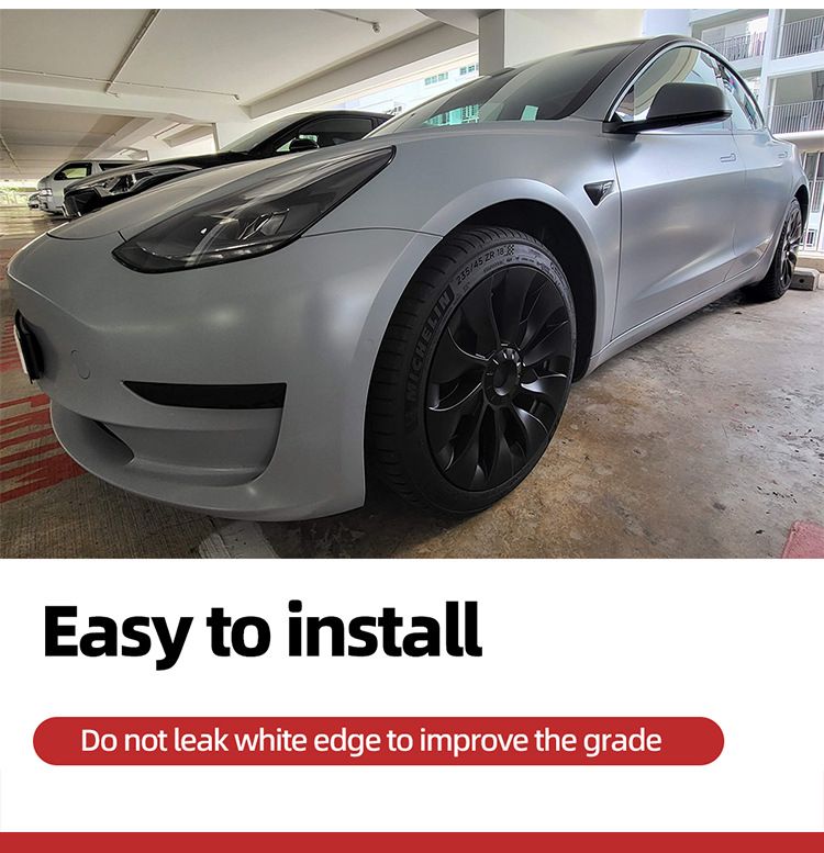 Juego de 4 tapacubos de repuesto para Tesla Model 3 de 18 pulgadas (2018-2021)_voghion.com