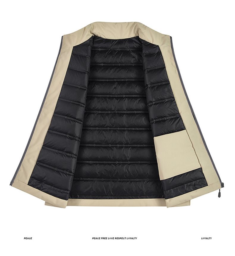 Warme Winterweste für Herren mit Daunenfüllung, Unisex-Arbeitsjacke, locker sitzende Weste im Punk-Stil für Paare, lässige Oberbekleidung_voghion.com