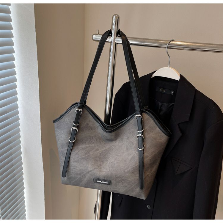 Borsa tote casual alla moda per donna autunno inverno 2024, nuova borsa a tracolla alla moda di grande capacità, di alta qualità, da portare sottobraccio_voghion.com