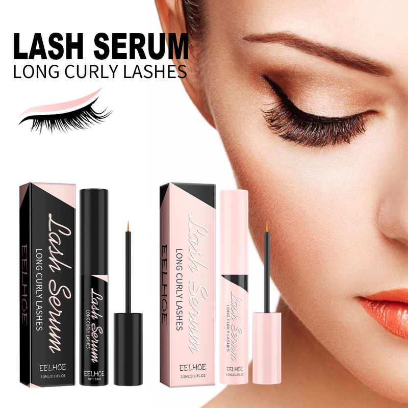 EELHOE Mascara delicato, non sbavante, scuro, bello, naturalmente arricciato, senza tracce, spesso e lungo._voghion.com