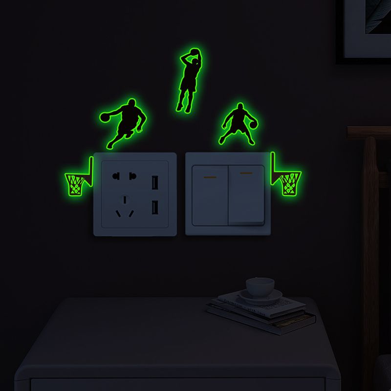 Throwing Boy Night Light Bedr Switch AFG3688 Customized Creative Living R Decoration Wall Stickers_voghion.com