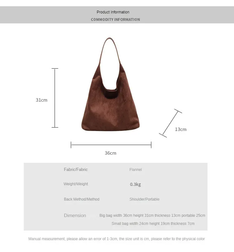 Borse a tracolla vintage da donna, grandi capacità, tinta unita, semplici, casual, da pendolare, retrò, per la spesa_voghion.com
