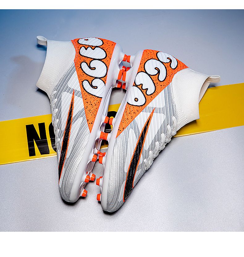 Fußballschuhe High Top Fußballschuhe für Männer und Frauen Nägel Lange Nägel Professionelle Trainingsschuhe_voghion.com
