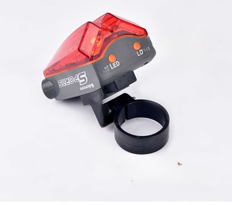Fahrrad Schwanz Mountainbike Nacht Reiten Laser Blinkende Hinten Radfahren Warnung Flash Licht Ausrüstung Zubehör_voghion.com