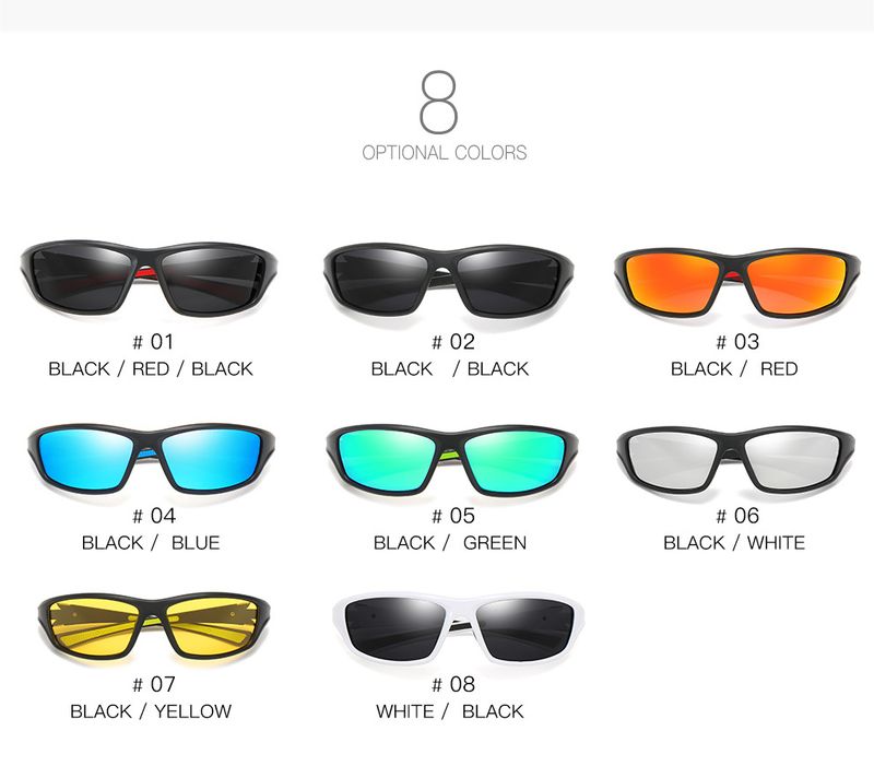 Men's Polarized New Sports Outdoor Sunglasses Riding Driving 400 Dust Proof Glasses_voghion.com