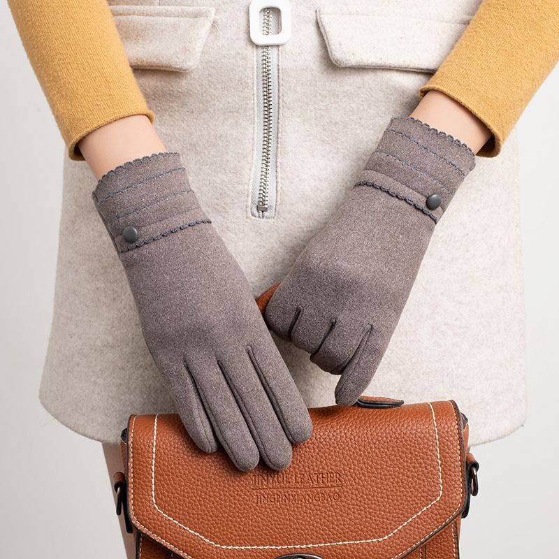 Guanti touchscreen caldi e resistenti in pile per ciclismo all'aperto 2025 per donna_voghion.com