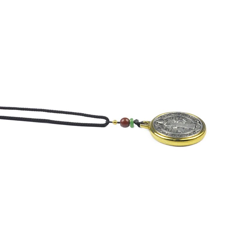 icoon hanger eenvoudige legering ornamenten Sint Benedictus sieraden_voghion.com