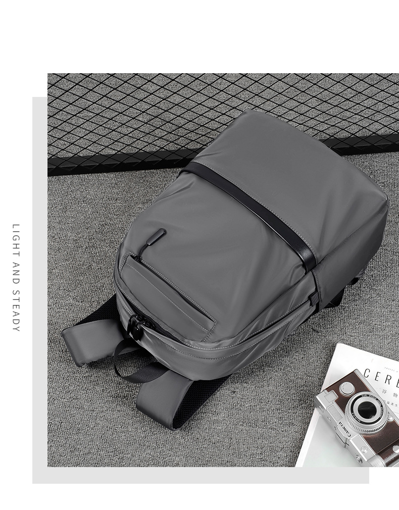 2024 New Men's Lightweight Backpack Men's Business Backpack Backpack Large Capacity Computer Bag Gift_voghion.com