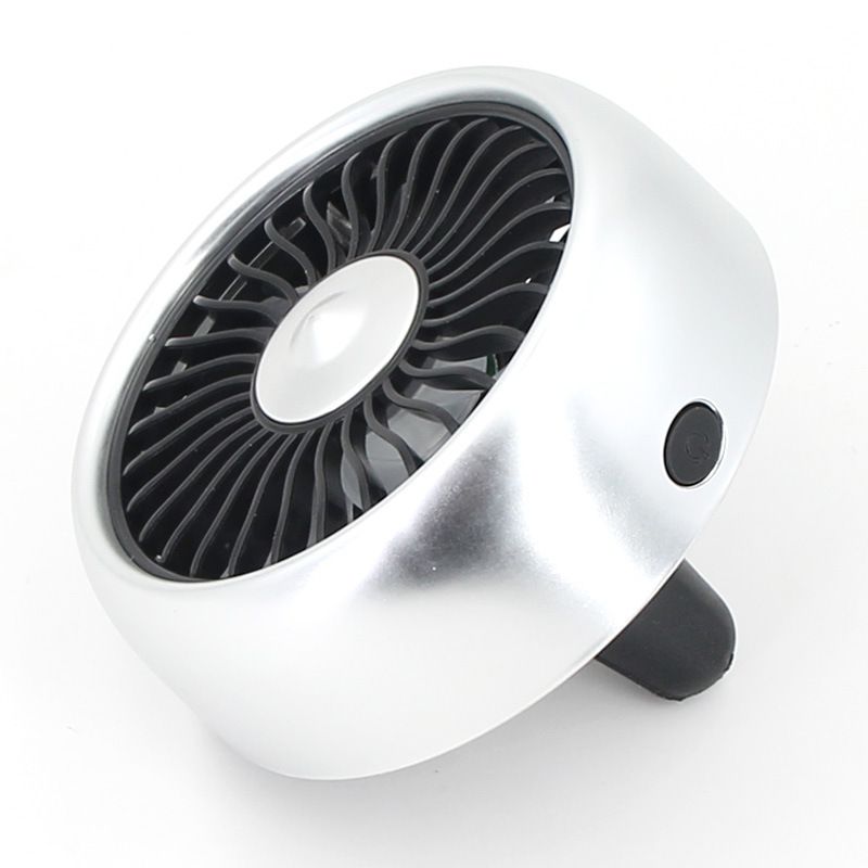 USB Interface Mini Portable Small Car Electric Fan Adjustable Speed High Wind Power_voghion.com