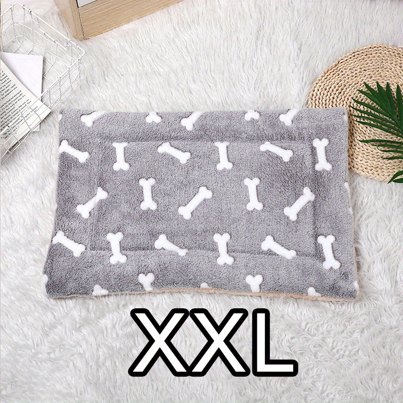 Cat Bed Mat Blanket Thickened Double Layered Plush Pad Dog Blanket Cat Mat Sleeping Pad_voghion.com