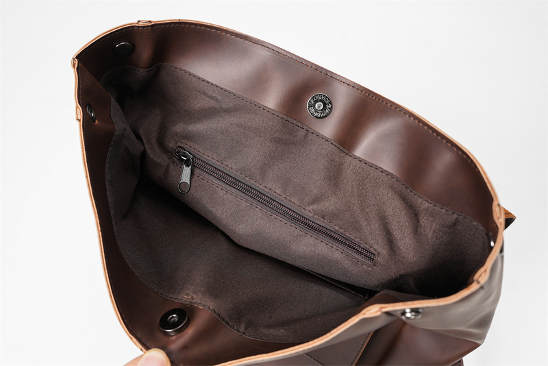 Neuer minimalistischer Retro-Rucksack in koreanischer Version, Freizeitrucksack, Herrenrucksack, Herren- und Damenrucksack, Reisetasche, Computertasche_voghion.com
