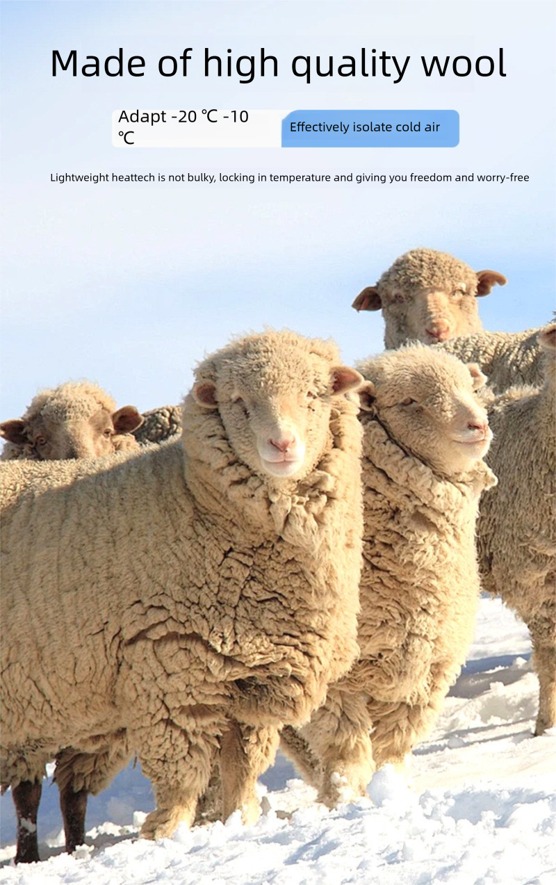 Wool Winter Warm Sweat-Absorbing Men's High Tube Non-Slip Ski Thickened Towel Bottom Women's Socks_voghion.com