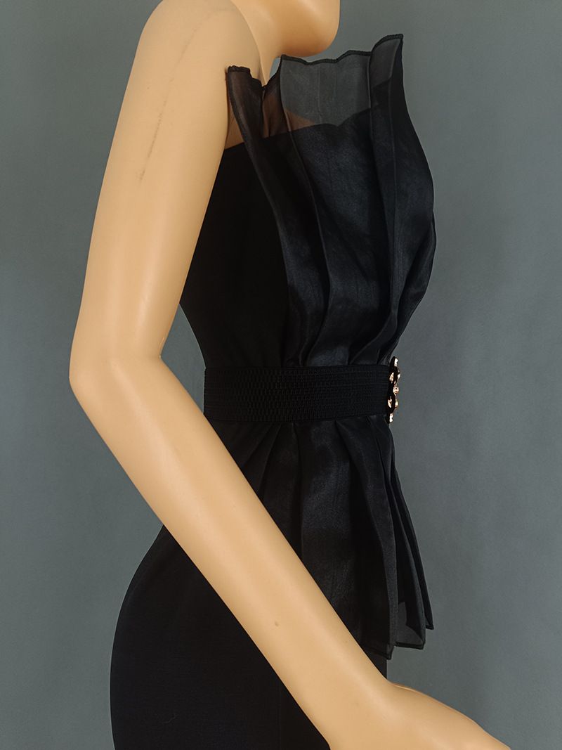 Women's Clothing fashion solid color jumpsuit sexy off shoulder leisure suit 3733_voghion.com