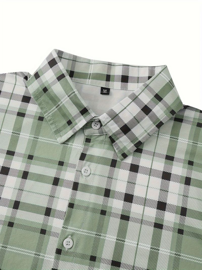 Camicie casual da uomo di New York Fashion Camicie a quadri alla moda_voghion.com