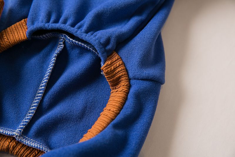 Pet base plus velvet warm four legged clothes slightly elastic small greyhound Whippet clothes four legged clothes anti shedding big dog clothes_voghion.com