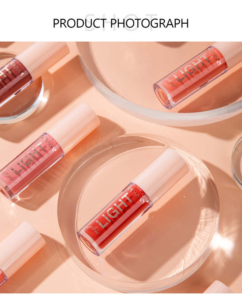 Explosive HANDAIYAN Mirror Water Gloss Liquid Lacquered Glass 6 Pack Lipstick Set Gift Box_voghion.com