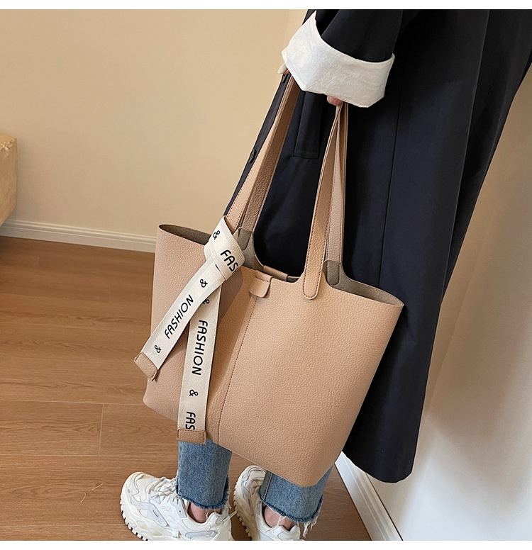 2023 Neue tragbare Einkaufstasche mit mehreren Fächern. Hochwertige Umhängetasche für Damen mit großem Fassungsvermögen_voghion.com