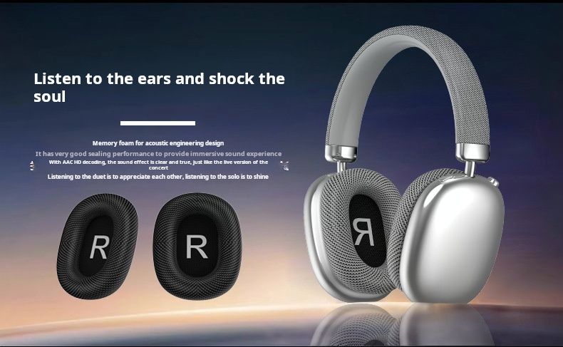 2025 Neue Original Air Max Wireless Bluetooth-Kopfhörer mit Geräuschunterdrückung Mikrofon In-Ear-Sport-Gaming-Kopfhörer Geeignet_voghion.com