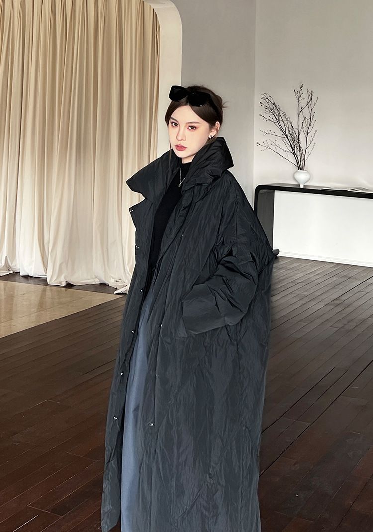 Women's Clothing Plus Size Winter Coat Women's Long Puffy Jacket Oversized Hooded Parka Warm Thick Outerwear For Cold Weather_voghion.com